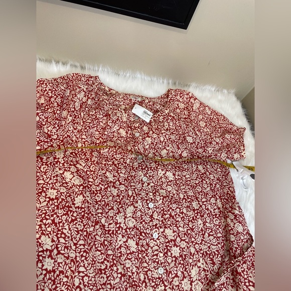 New with tags Faherty Carmel Organic Cotton Midi Dress - Picture 10 of 12